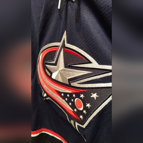 Vintage authentic Brand new with tag NHL Columbus Blue jackets jersey - Picture 10 of 10